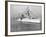 American Cruiser Uss Indianapolis Taken at Anniversary of Statue of Liberty-null-Framed Photographic Print