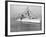 American Cruiser Uss Indianapolis Taken at Anniversary of Statue of Liberty-null-Framed Photographic Print