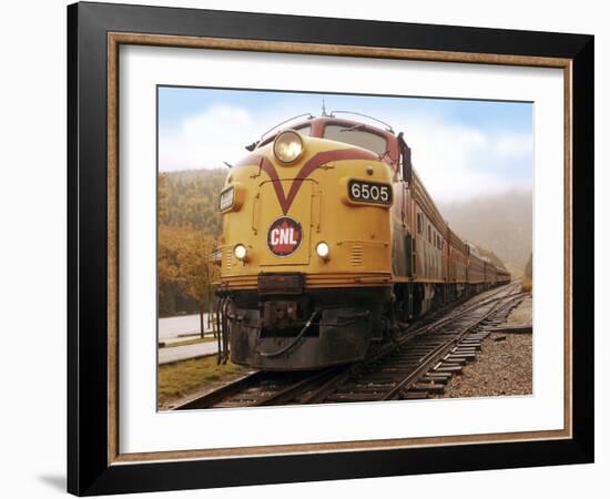 American Diesel Locomotive-Tony Craddock-Framed Photographic Print