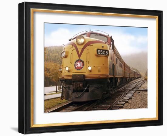 American Diesel Locomotive-Tony Craddock-Framed Photographic Print