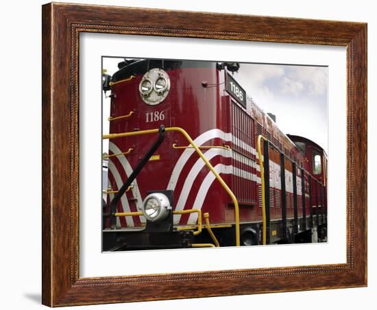 American Diesel Locomotive-Tony Craddock-Framed Photographic Print