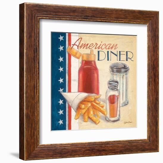 American Diner-Bjoern Baar-Framed Art Print