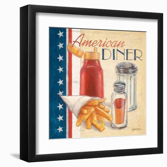 American Diner-Bjoern Baar-Framed Art Print