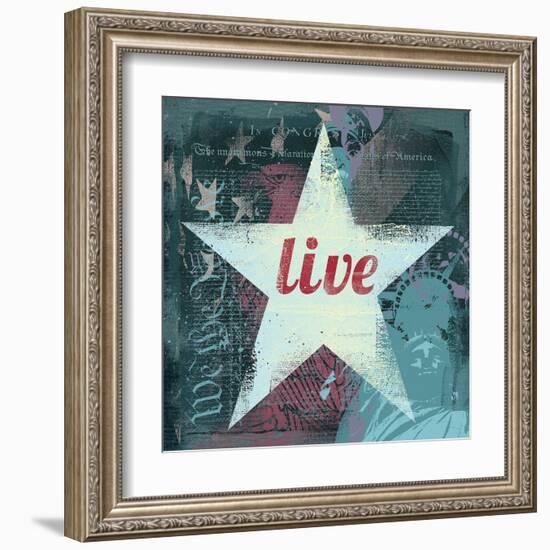 American Dreams IV-Ken Hurd-Framed Art Print