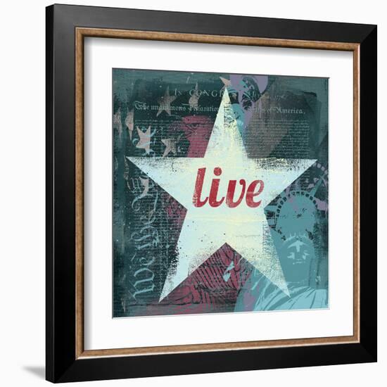 American Dreams IV-Ken Hurd-Framed Art Print