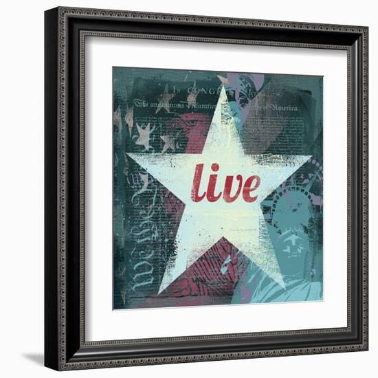 American Dreams IV-Ken Hurd-Framed Art Print