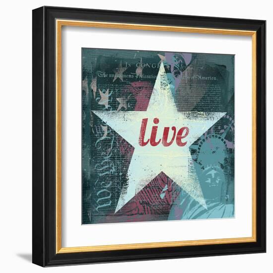 American Dreams IV-Ken Hurd-Framed Art Print