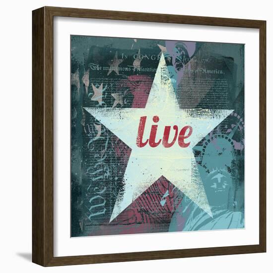 American Dreams IV-Ken Hurd-Framed Giclee Print