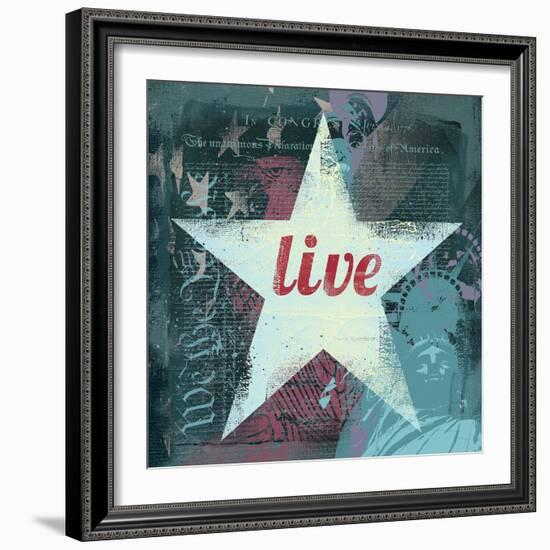 American Dreams IV-Ken Hurd-Framed Giclee Print