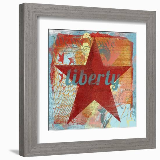 American Dreams V-Ken Hurd-Framed Art Print