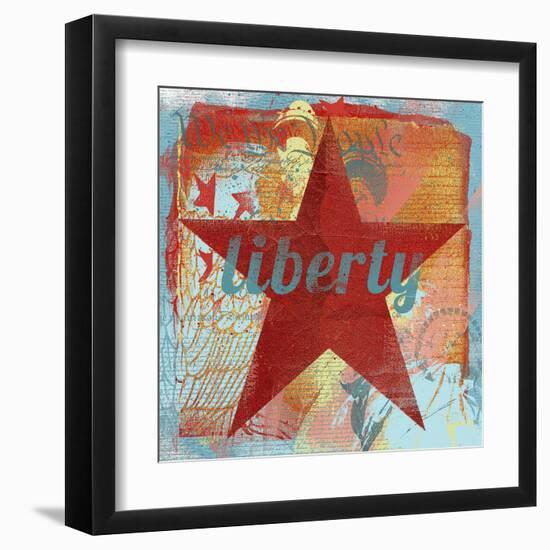 American Dreams V-Ken Hurd-Framed Art Print