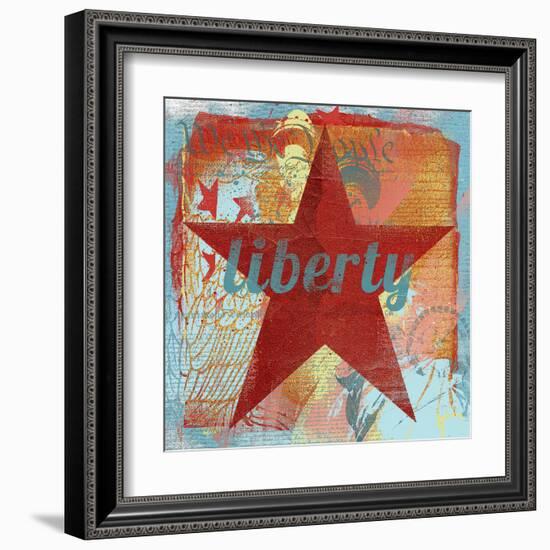 American Dreams V-Ken Hurd-Framed Art Print