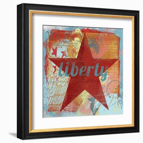 American Dreams V-Ken Hurd-Framed Art Print