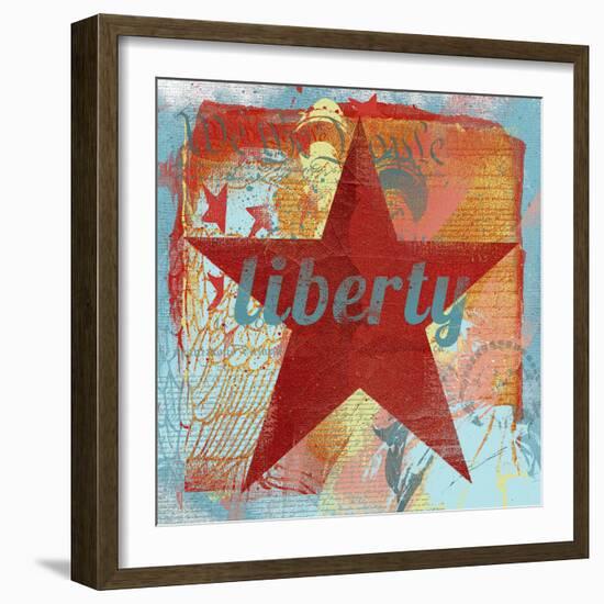 American Dreams V-Ken Hurd-Framed Giclee Print