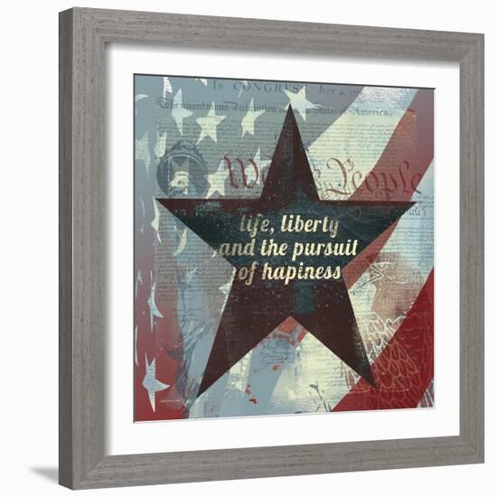 American Dreams VII-Ken Hurd-Framed Giclee Print