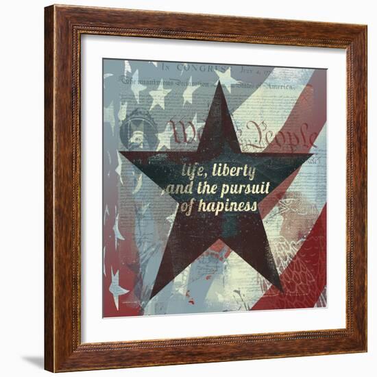 American Dreams VII-Ken Hurd-Framed Giclee Print