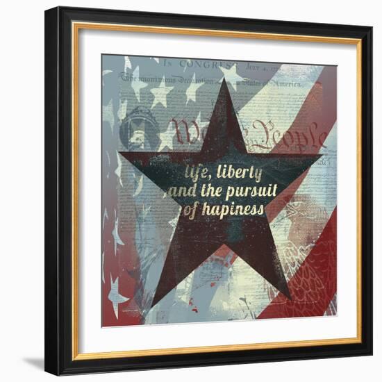 American Dreams VII-Ken Hurd-Framed Giclee Print