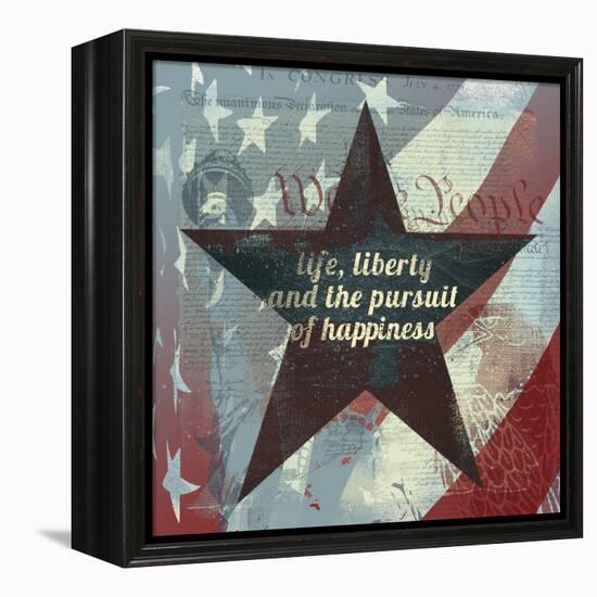 American Dreams VII-Ken Hurd-Framed Stretched Canvas