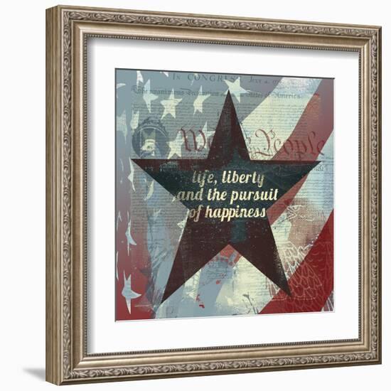 American Dreams VII-Ken Hurd-Framed Giclee Print