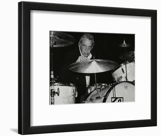 American Drummer Buddy Rich Playing at the Royal Festival Hall, London, June 1985-Denis Williams-Framed Photographic Print