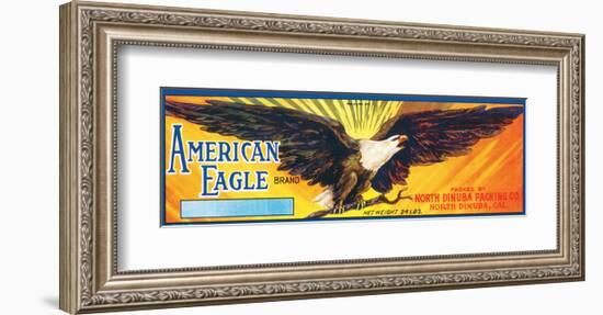 American Eagle Brand-null-Framed Art Print
