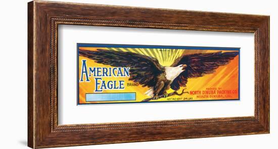 American Eagle Brand-null-Framed Art Print