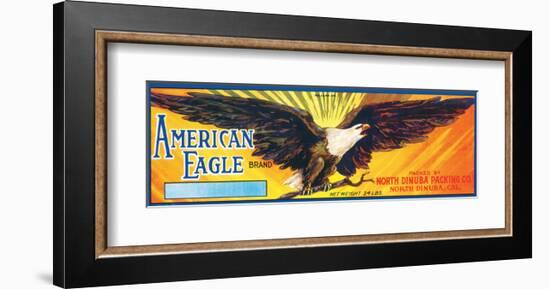 American Eagle Brand-null-Framed Art Print