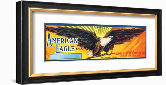 American Eagle Brand-null-Framed Art Print