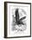 American Eagle Swooping to Guard the Atlantic, 1917-null-Framed Giclee Print