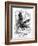 American Eagle Swooping to Guard the Atlantic, 1917-null-Framed Giclee Print