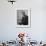 American Engineer and Architect Buckminster Fuller Holding a Globe-null-Framed Photographic Print displayed on a wall