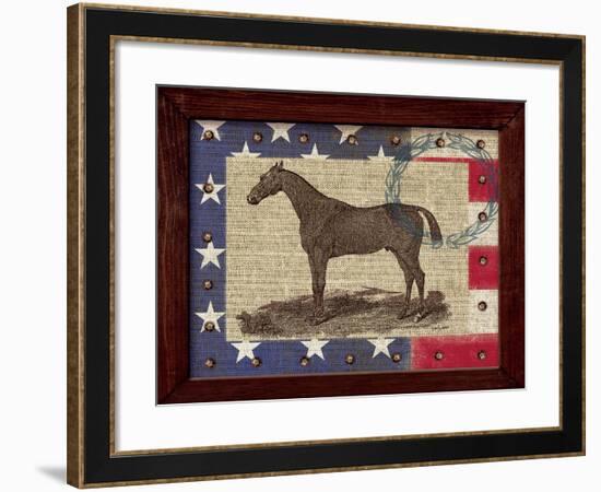 American Equestrian-Sam Appleman-Framed Art Print