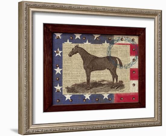 American Equestrian-Sam Appleman-Framed Art Print