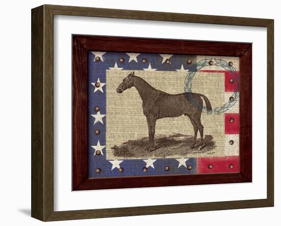 American Equestrian-Sam Appleman-Framed Art Print