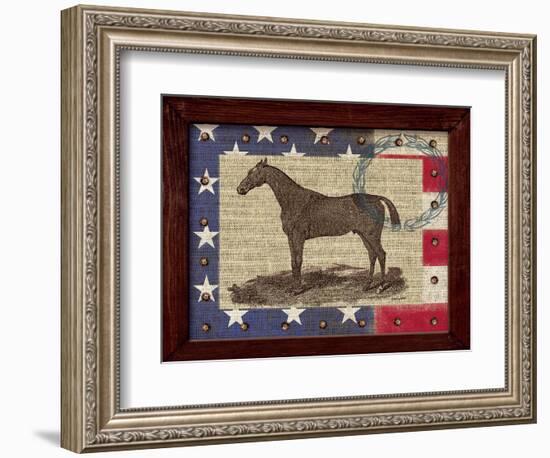 American Equestrian-Sam Appleman-Framed Art Print