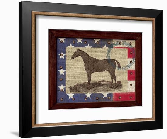 American Equestrian-Sam Appleman-Framed Art Print