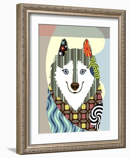 American Eskimo-Lanre Adefioye-Framed Giclee Print