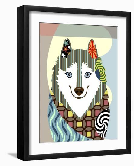 American Eskimo-Lanre Adefioye-Framed Giclee Print