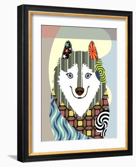 American Eskimo-Lanre Adefioye-Framed Giclee Print