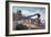 American Express Train, 1864-Currier & Ives-Framed Giclee Print