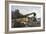 American Express Train-Currier & Ives-Framed Giclee Print