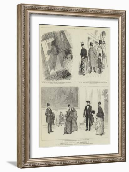 American Facts and Fancies, I-Randolph Caldecott-Framed Giclee Print