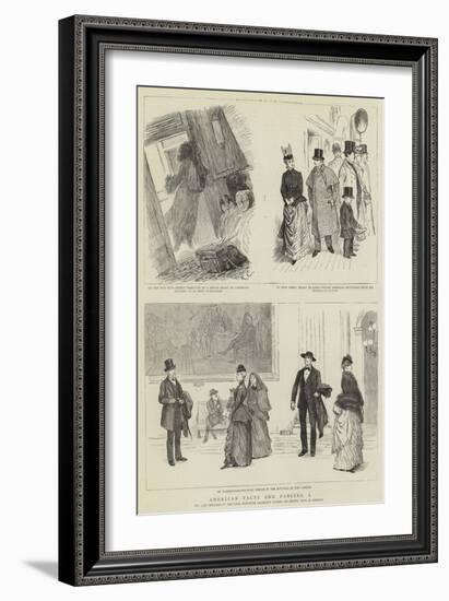 American Facts and Fancies, I-Randolph Caldecott-Framed Giclee Print