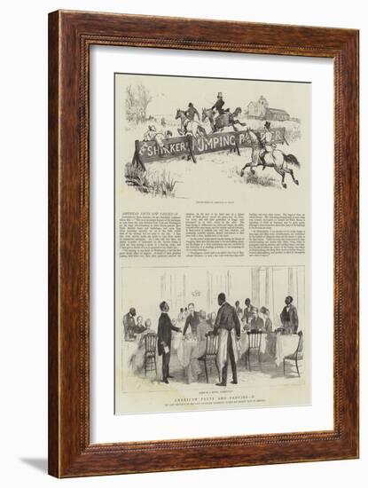 American Facts and Fancies, II-Randolph Caldecott-Framed Giclee Print