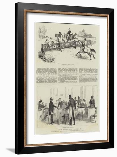 American Facts and Fancies, II-Randolph Caldecott-Framed Giclee Print