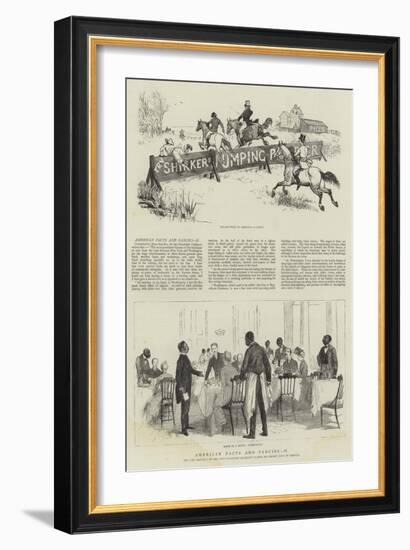 American Facts and Fancies, II-Randolph Caldecott-Framed Giclee Print