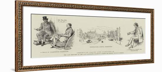 American Facts and Fancies, II-Randolph Caldecott-Framed Giclee Print