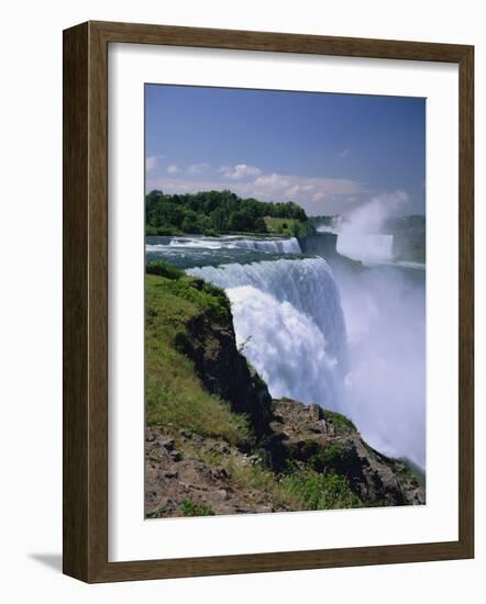 American Falls at the Niagara Falls, New York State, United States of America, North America-Rainford Roy-Framed Photographic Print