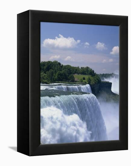 American Falls at the Niagara Falls, New York State, United States of America, North America-Rainford Roy-Framed Premier Image Canvas