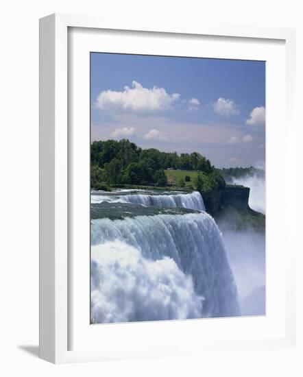 American Falls at the Niagara Falls, New York State, United States of America, North America-Rainford Roy-Framed Photographic Print